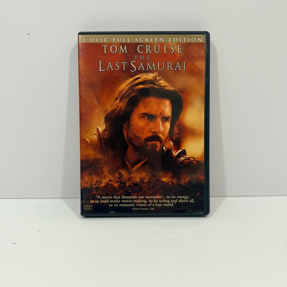 Warner Bros The Last Samurai DVD Unisex OS Multi Good 2-Disc Full Screen Edition